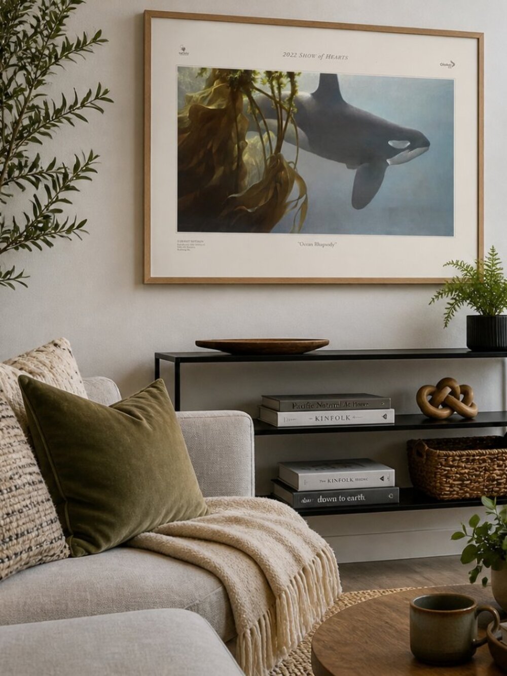 Robert Bateman Ocean Rhapsody Orca Print 2022 Show of Hearts Coastal Art